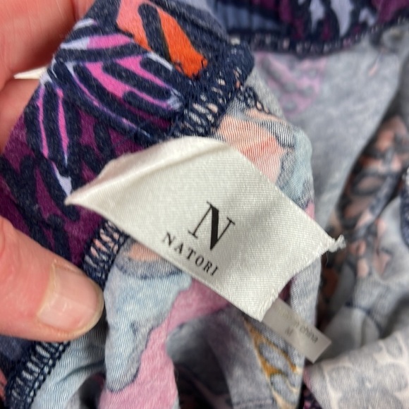 Natori Colourful Printed ¾ Length Sleeve Pajamas - Picture 13 of 14
